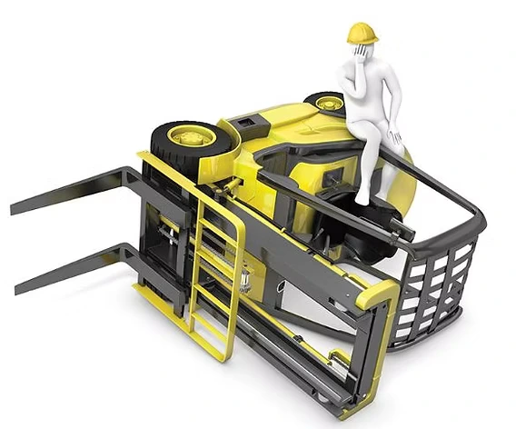 Forklift warehouse fails
